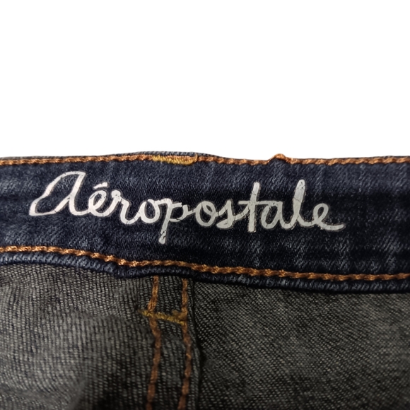 AEROPOSTALE WOMEN'S SIZE 6 REGULAR LOLA JEGGING BLUE JEANS. - Picture 3 of 8